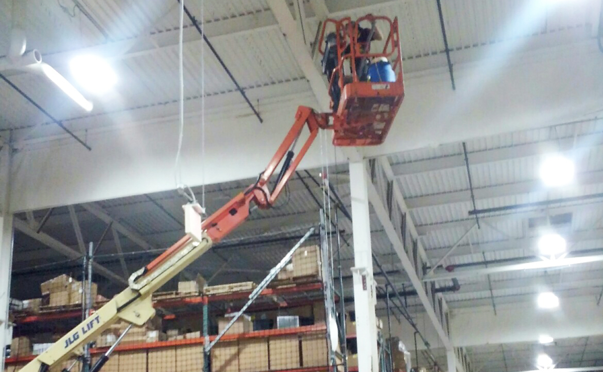 High Bay & Overhead Cleaning