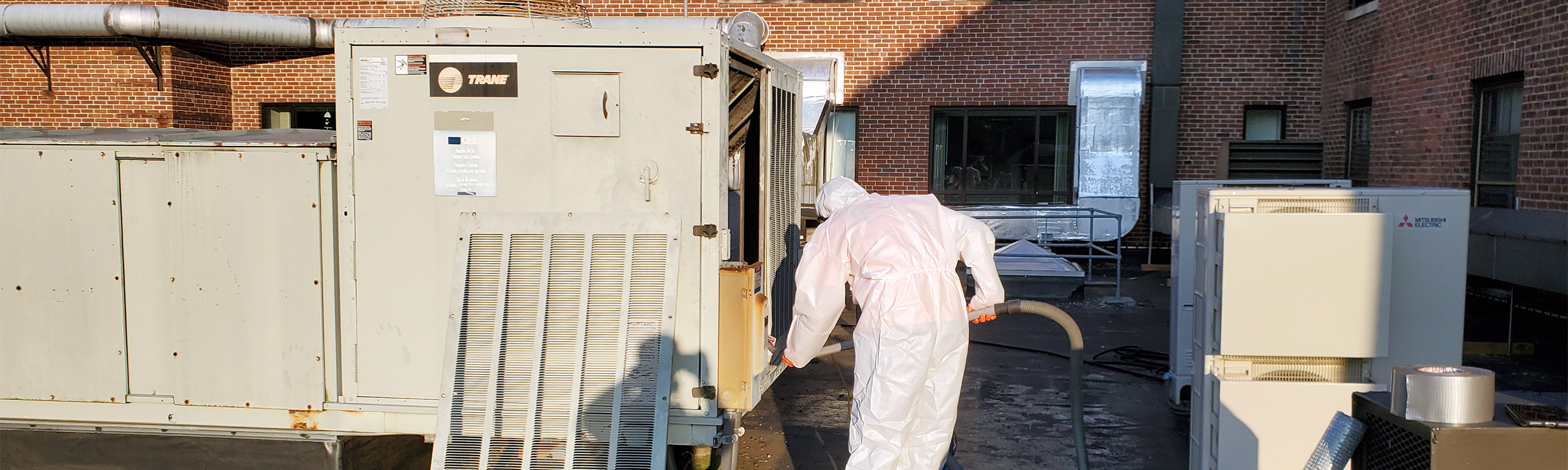 Cleaning a Trane