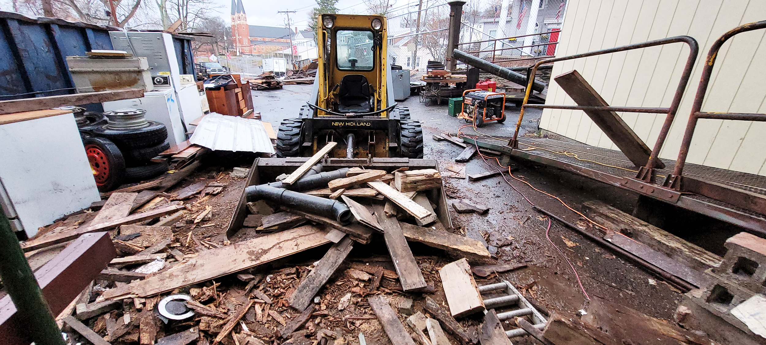 debris